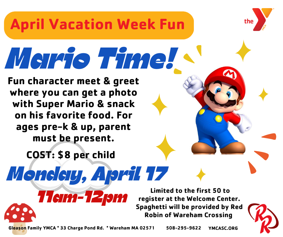 April Vacation Fun at the Y